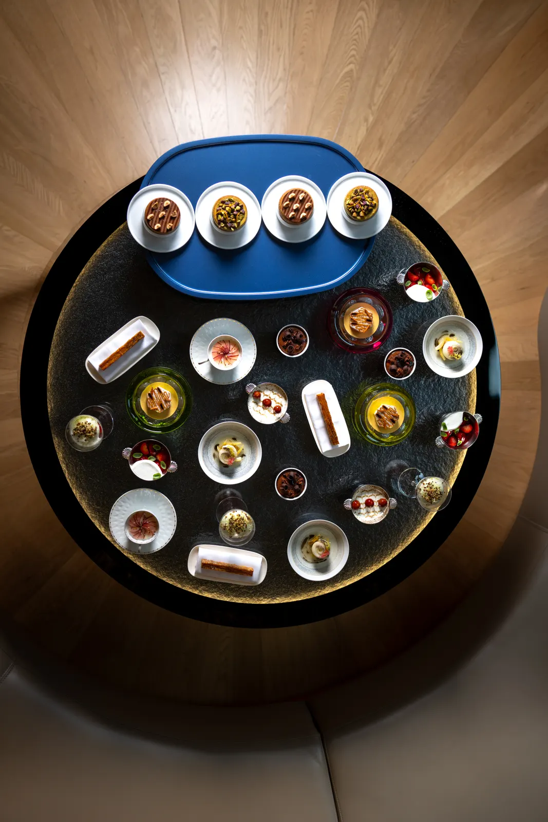 Alain Ducasse at Morpheus, Macau: photograph by Jordan Sapally (101/113)