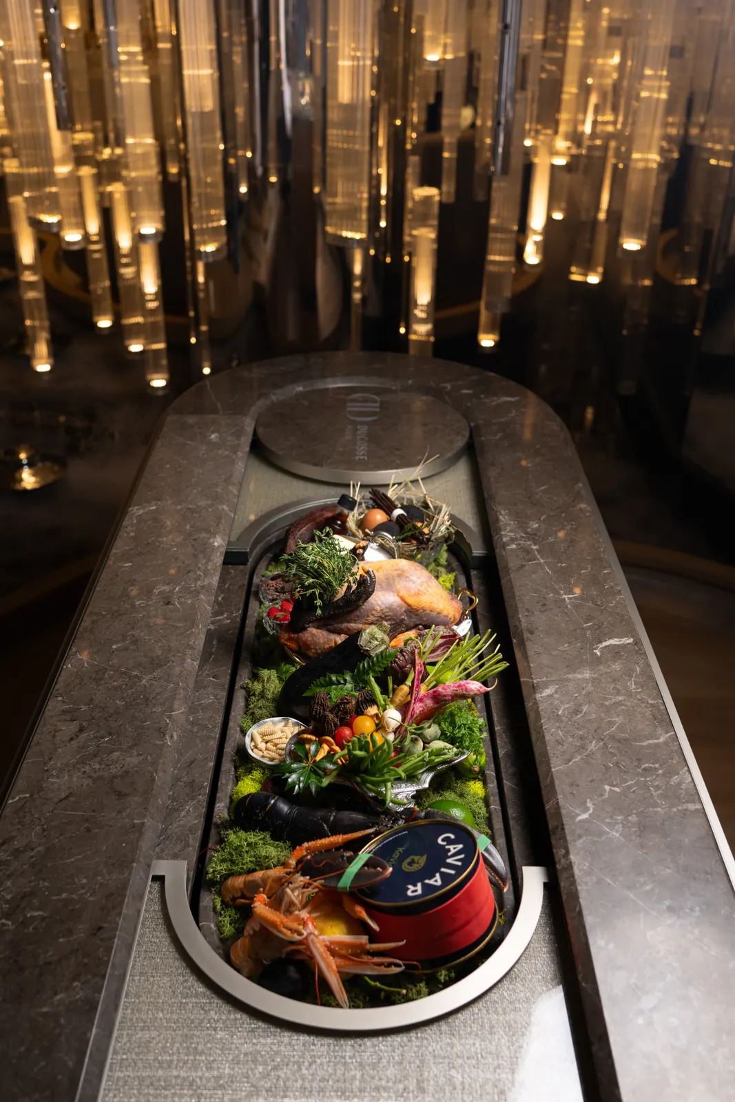 Alain Ducasse at Morpheus, Macau: photograph by Jordan Sapally (107/113)