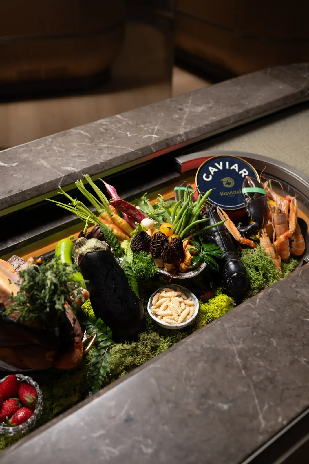 Alain Ducasse at Morpheus, Macau: photograph by Jordan Sapally (108/113)