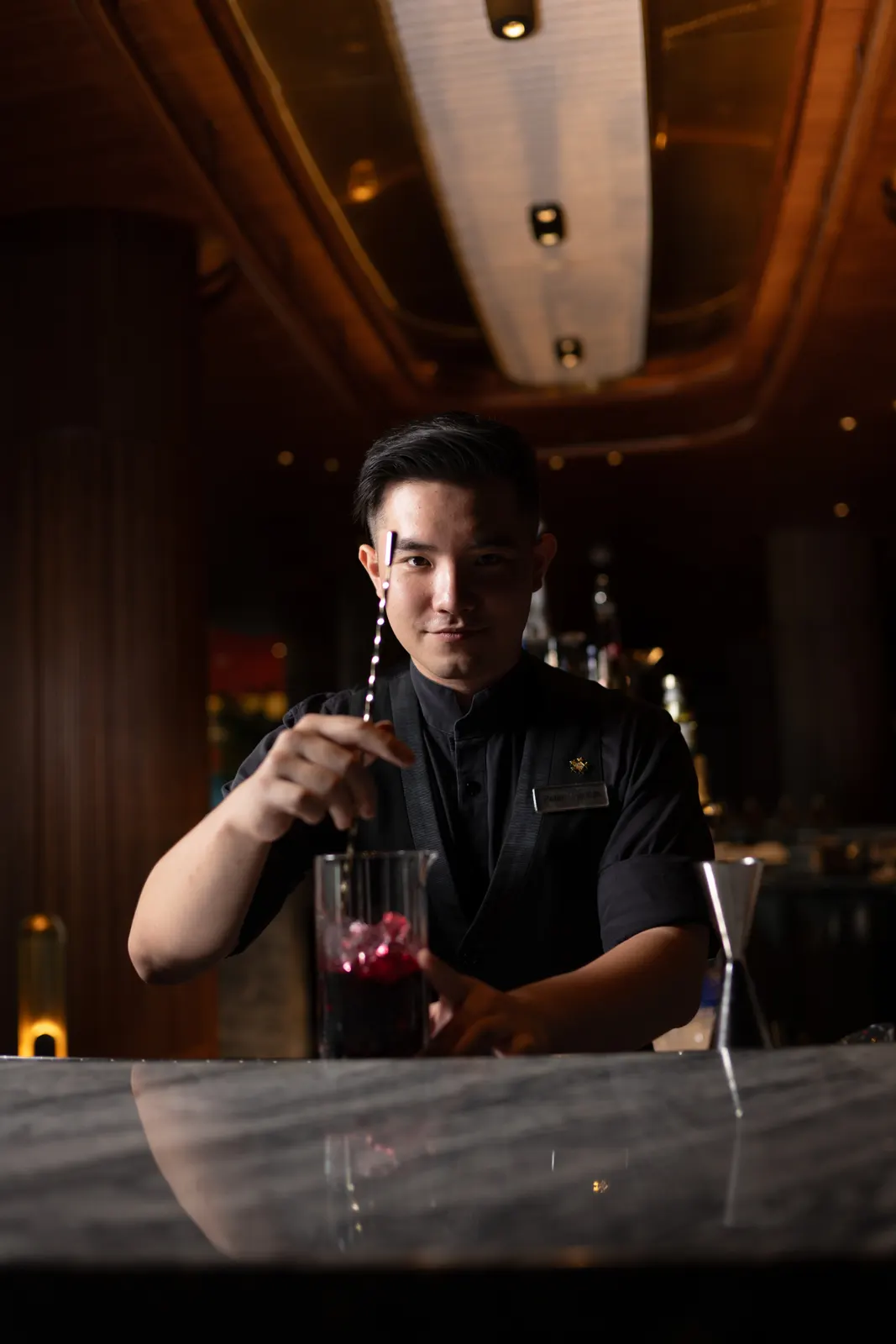 Alain Ducasse at Morpheus, Macau: photograph by Jordan Sapally (113/113)