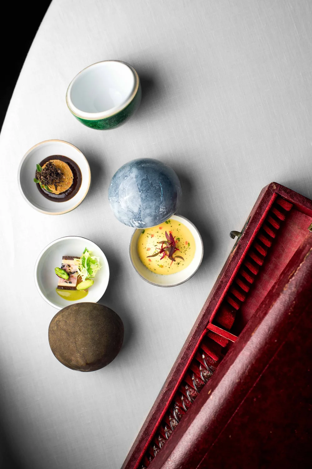 Alain Ducasse at Morpheus, Macau: photograph by Jordan Sapally (20/113)