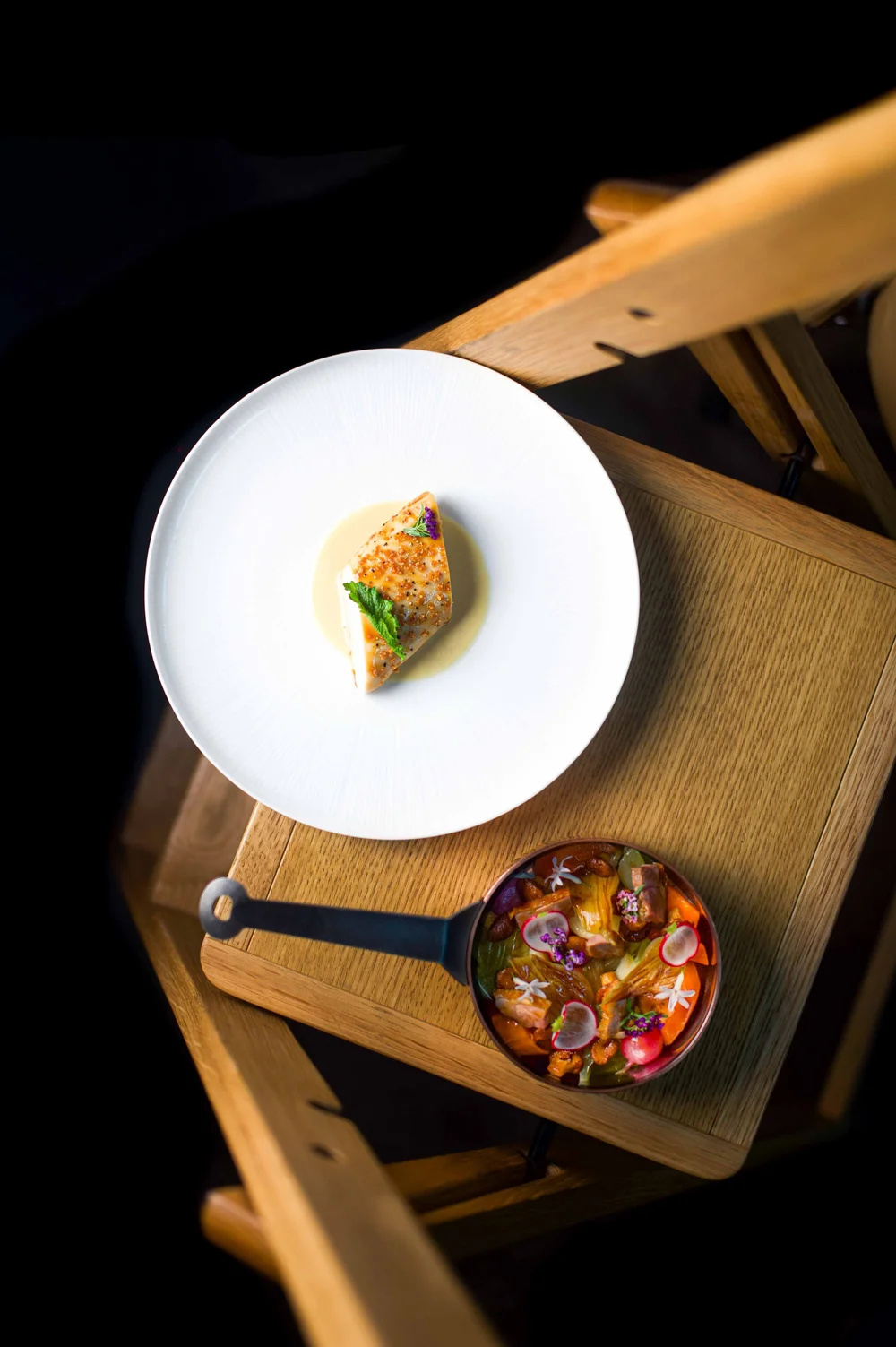 Alain Ducasse at Morpheus, Macau: photograph by Jordan Sapally (35/113)
