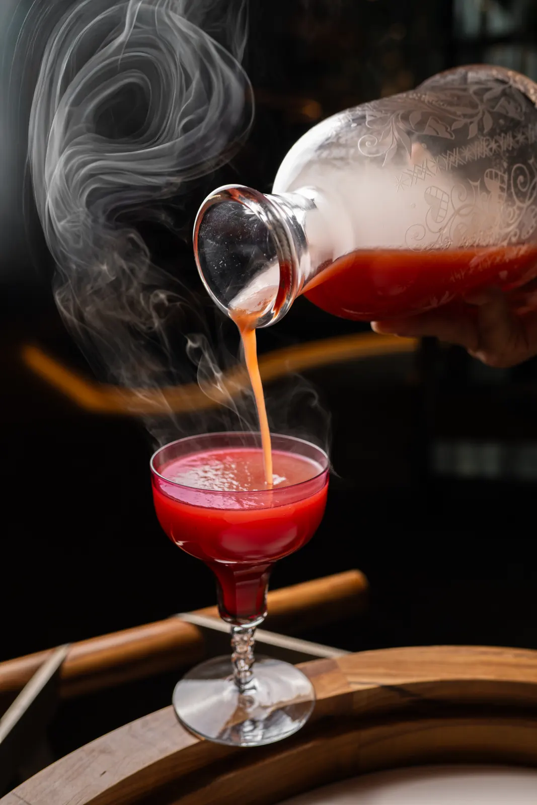 Alain Ducasse at Morpheus, Macau: photograph by Jordan Sapally (66/113)