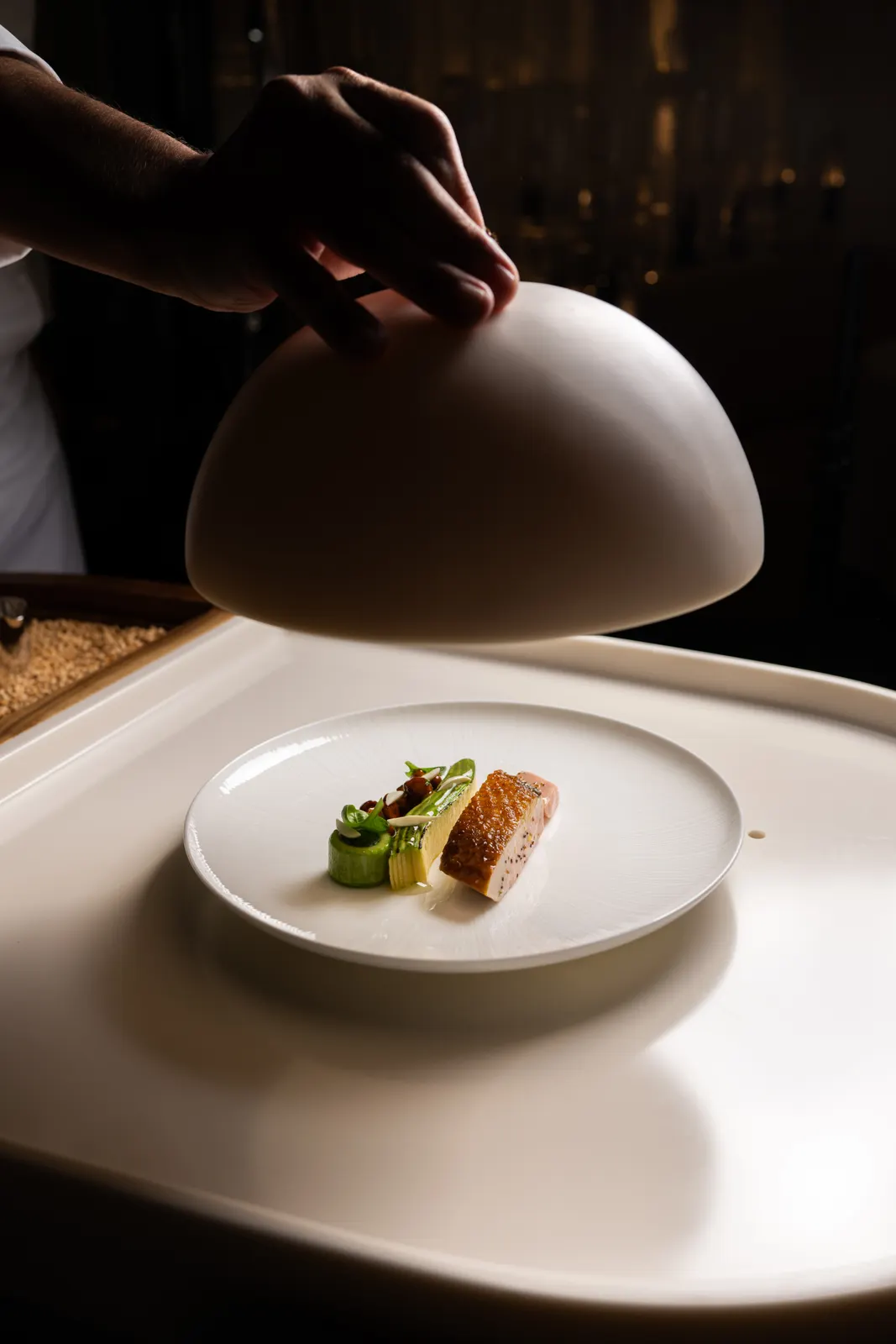 Alain Ducasse at Morpheus, Macau: photograph by Jordan Sapally (89/113)