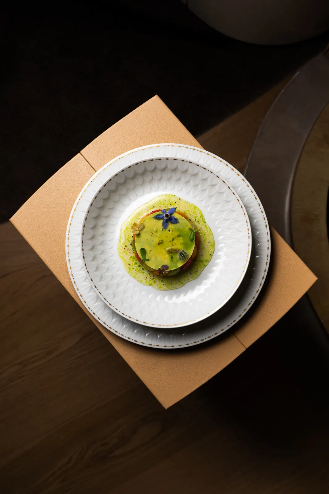 Alain Ducasse at Morpheus, Macau: photograph by Jordan Sapally (95/113)