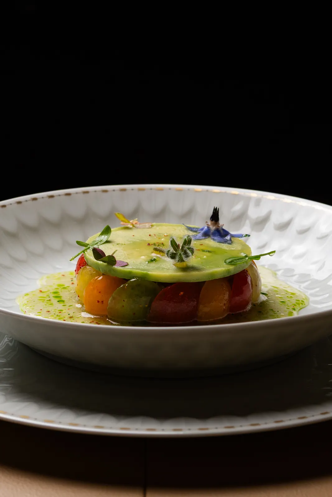 Alain Ducasse at Morpheus, Macau: photograph by Jordan Sapally (96/113)
