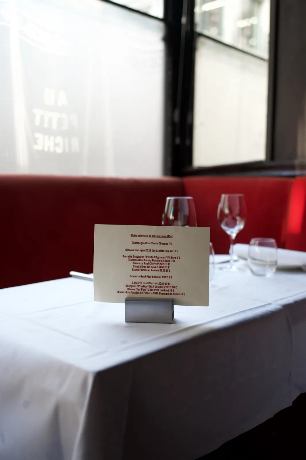 Au Petit Riche, Paris : photographie de Jordan Sapally (12/106)