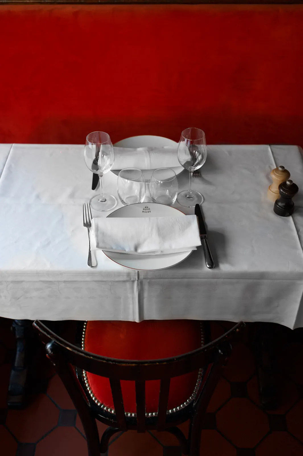 Au Petit Riche, Paris : photographie de Jordan Sapally (13/106)