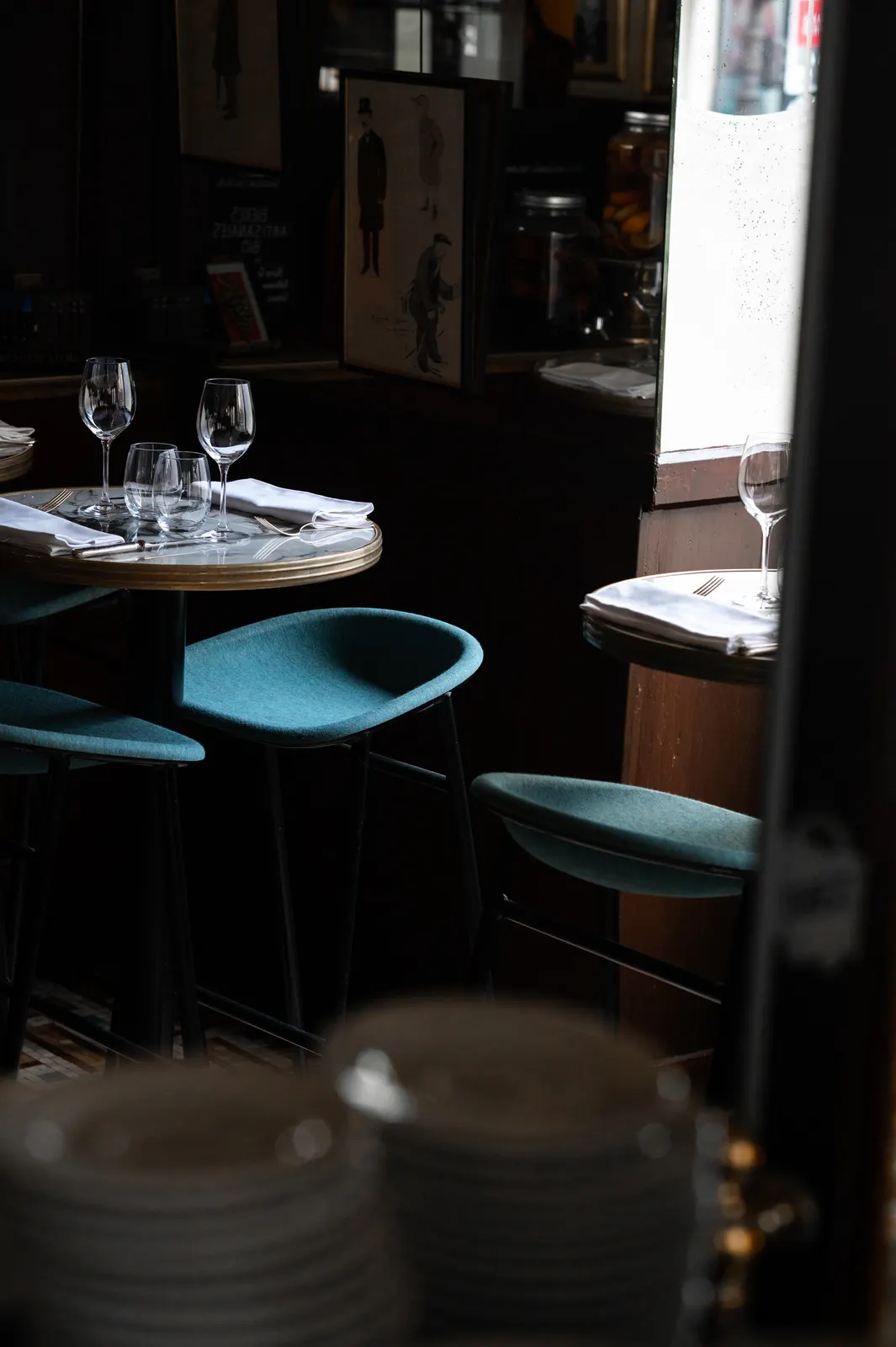 Au Petit Riche, Paris : photographie de Jordan Sapally (50/106)