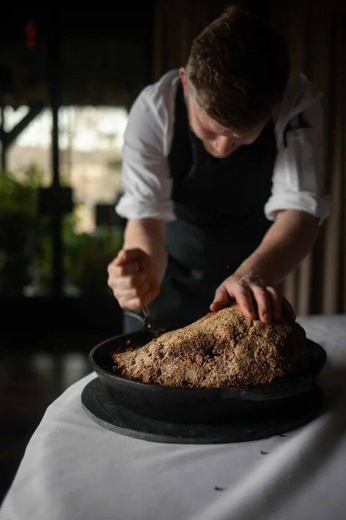 Blue Hill at Stone Barns, New York: photograph by Jordan Sapally (67/156)