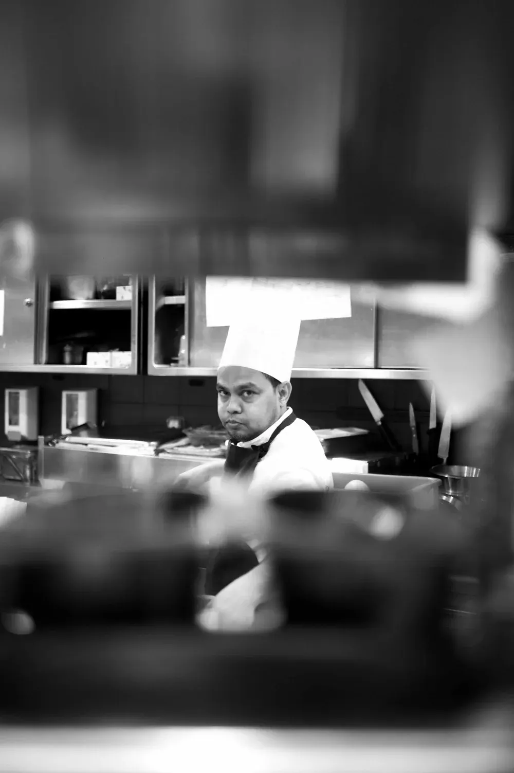 Brasserie Lutetia, Paris: photograph by Jordan Sapally (18/96)
