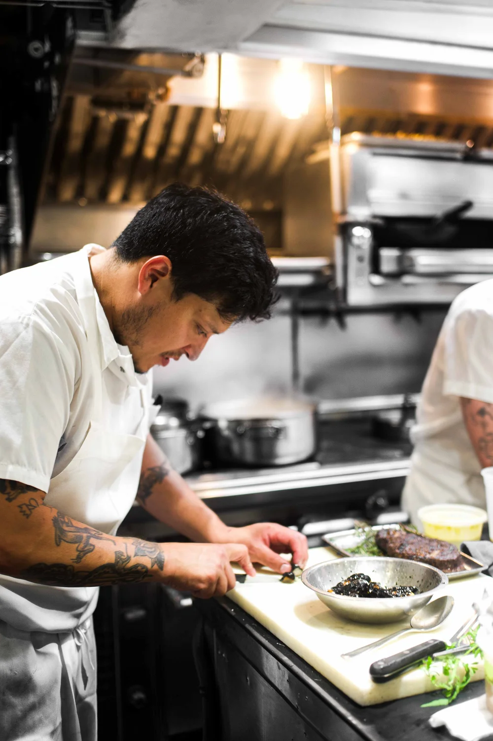 Family Meal at Blue Hill, New York: photograph by Jordan Sapally (17/44)