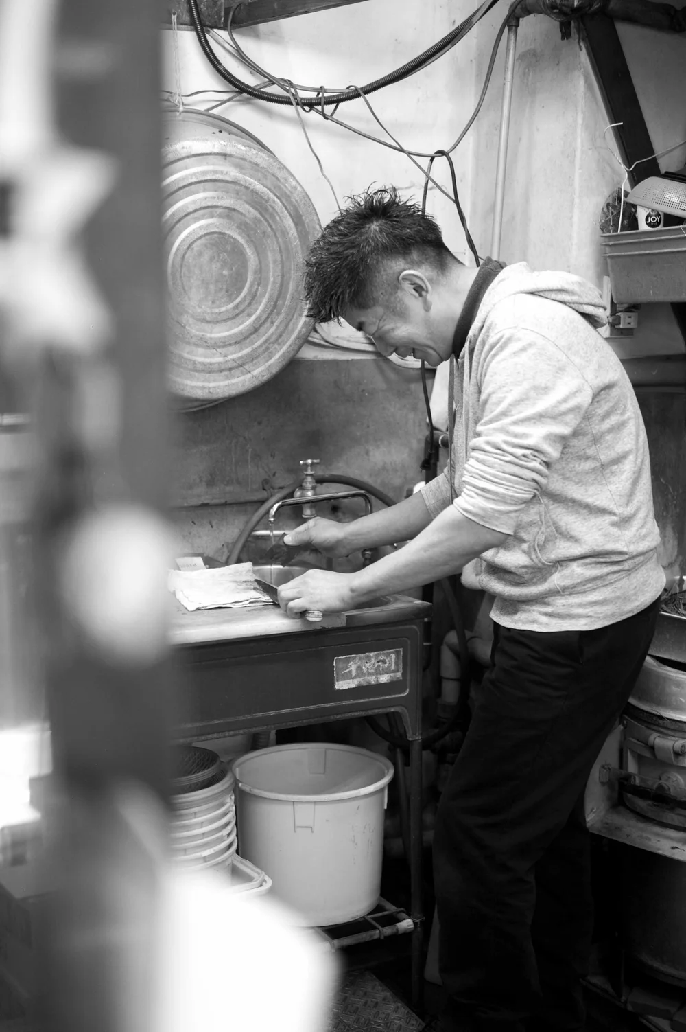 Sakamoto, Tokyo: photograph by Jordan Sapally (11/87)